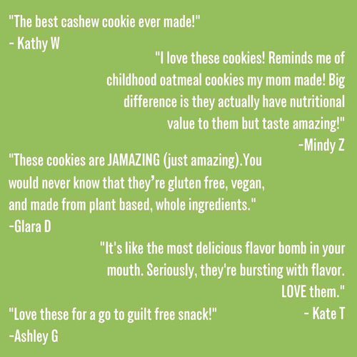 Kakookies Cashew Blondie vegan and gluten free energy cookies with plant based protein reviews