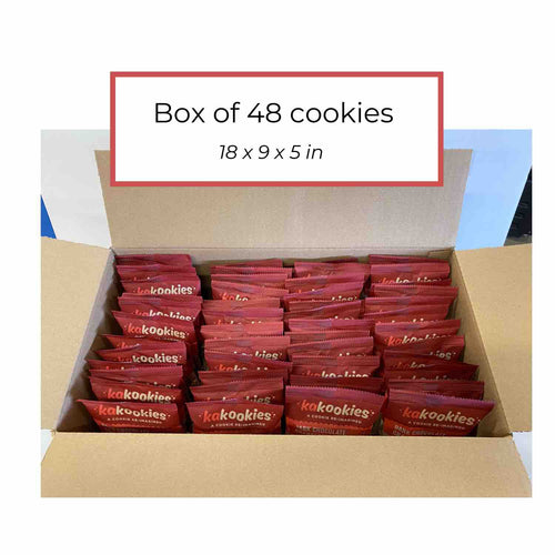 Kakookies delicious Dark Chocolate Cranberry vegan and gluten free energy snack oatmeal cookies