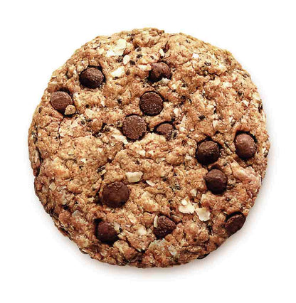 Kakookies Soft and Delicious Peanut Butter Chocolate Chip Energy Snack Cookies with Superfood Ingredients