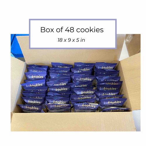 Kakookies Boundary Waters Blueberry box of 48 oatmeal cookies